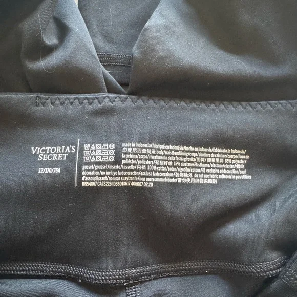 Victoria's Secret Black Leggings - Picture 4 of 4